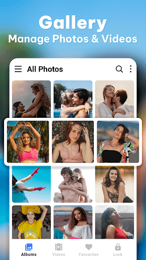 Android application Gallery - Photo gallery screenshort