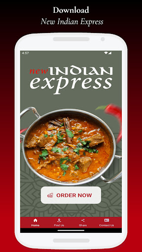 Android application New Indian Express screenshort