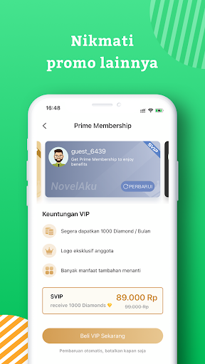 Novelaku-Novel dalam genggaman Screen 2