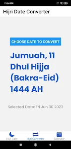 Islamic Hijri Calendar