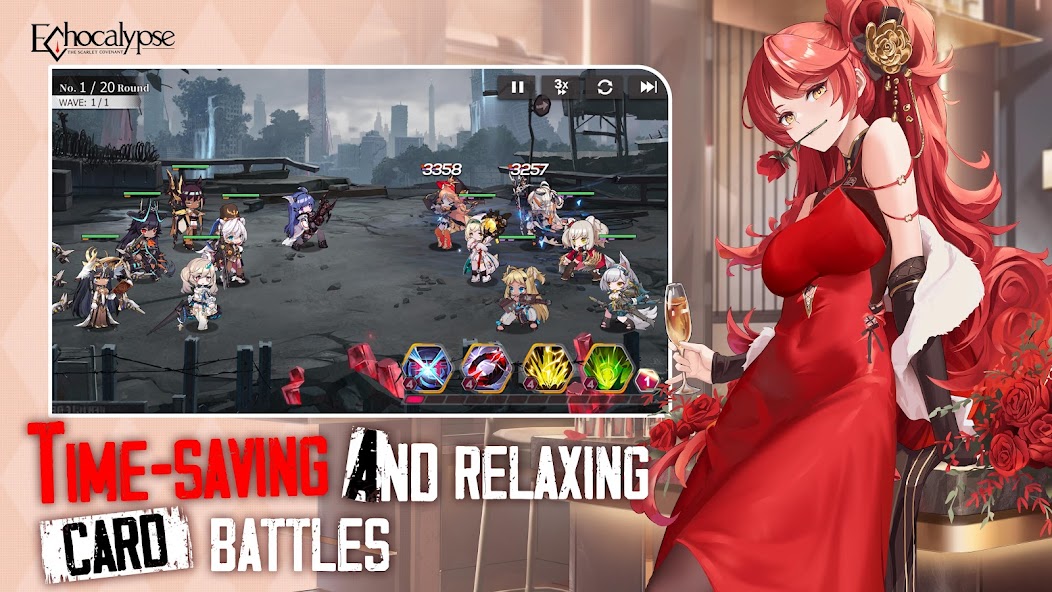 Echocalypse: Scarlet Covenant 2.2.0 APK + Mod (Remove ads / Mod speed) for Android