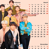BTS Calendar Widget