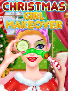 Christmas Girl Makeup Games For Girls 4.0 APK screenshots 1