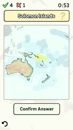 Game screenshot Countries of Oceania Quiz mod apk
