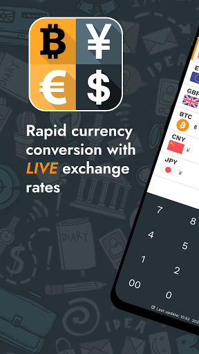 Android application Currency And Crypto Converter screenshort
