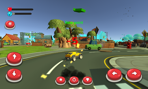Daft Race Fun Multiplayer PvP Stree Racing 3D