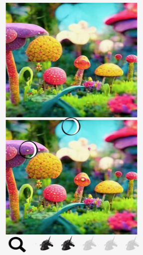 Android application Spot a Difference Mythical screenshort
