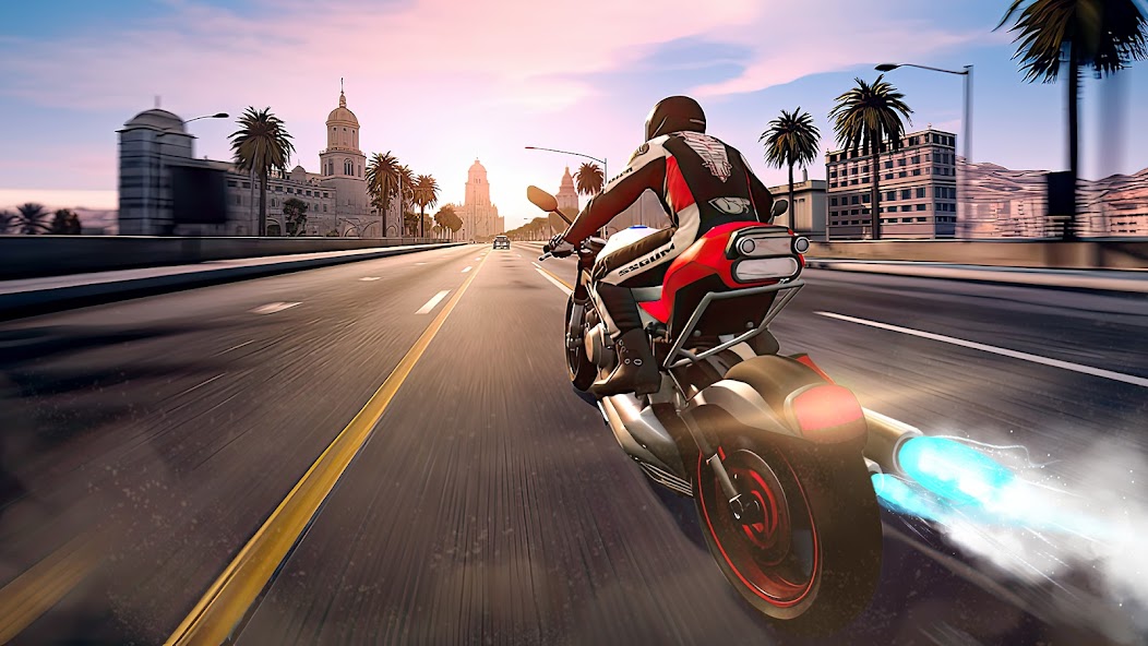 Traffic Bike Driving Simulator 1.3.2 APK + Мод (Unlimited money) за Android