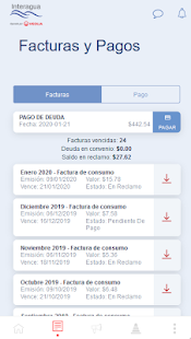 Interagua Agencia Virtual Screenshot