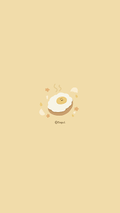 카카오톡 테마 - 겨울맛_계란빵