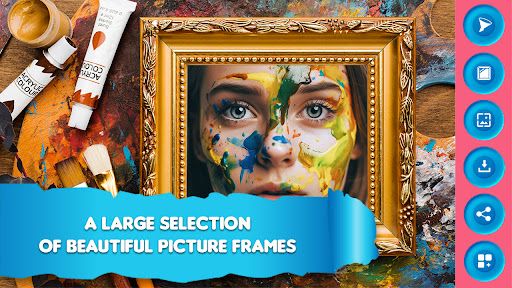 Android application Framed: Photo Frames & Borders screenshort