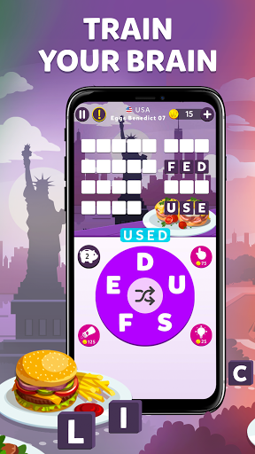 Wordelicious - Play Word Search Food Puzzle Game  screenshots 4