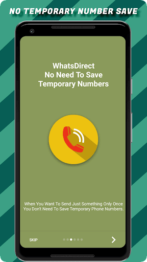 WhatsDirect Chat Quick Message Screen 3