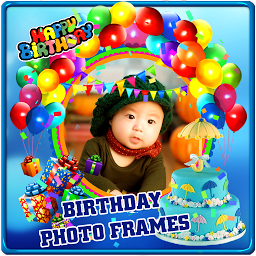 「Birthday Photo Frames」圖示圖片