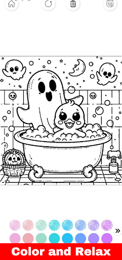 Creepy Cutie Coloring Glitters