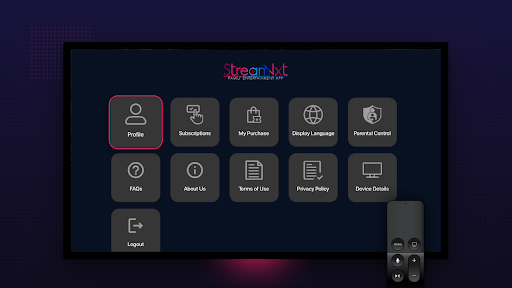 StreamNxt+ Screen 3