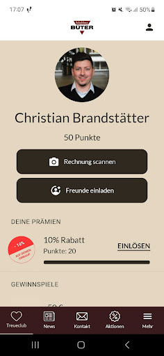 Android application Schuhhaus Büter screenshort