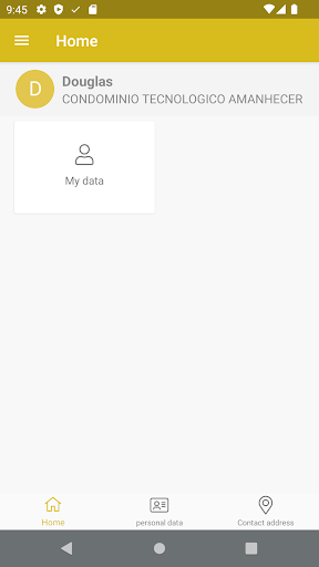Android application BrLock Center screenshort