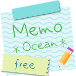 Cover Image of Download Sticky Memo Notepad *Ocean* Free 2.0.11 APK