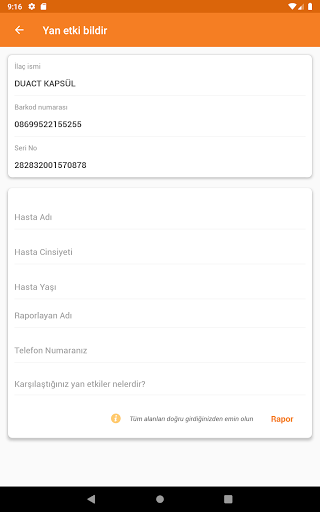 İlaç Takip Sistemi İTS Mobil