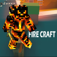 New Fire Skin Craft 3D Games