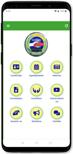 Android application Comerciários Ilhéus screenshort