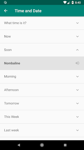 Learn Bemba offline Screen 3