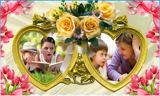 Family Dual Photo Frames Screen 2