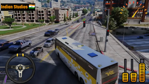 Android application Indonesia Bus Simulator : 3D screenshort