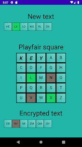 Playfair Cipher Encryption