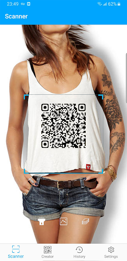 iQR- QR Code & Barcode Scanner Screen 2