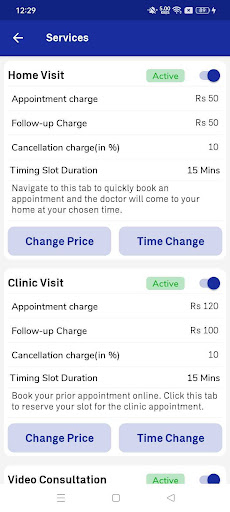 Wellness Retail Doctor Admin Screen 2