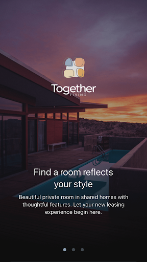 Android application Together Living screenshort
