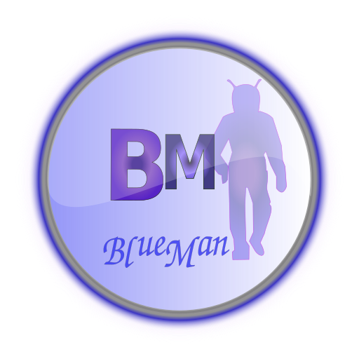 BlueMan logo