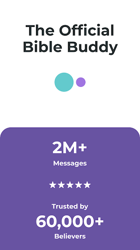 Android application Bible Buddy - Chat about Faith screenshort