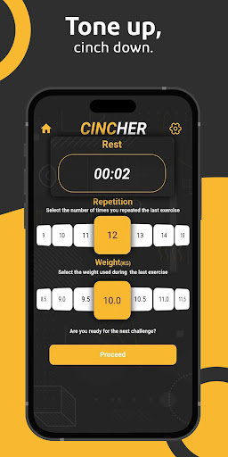 Screenshot of Cincher Fitness