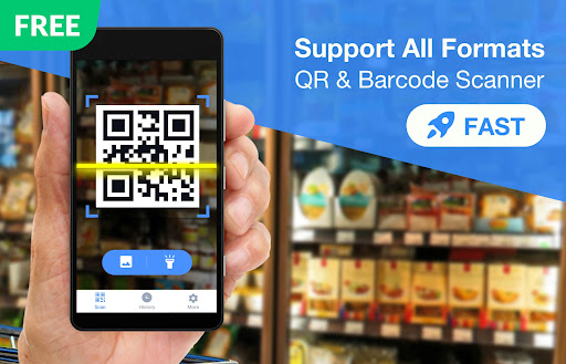 Android application QR Code Scanner & Barcode screenshort