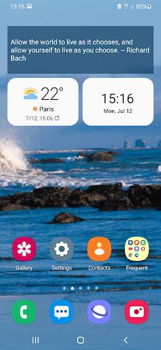 Android application My Inspiration widget screenshort