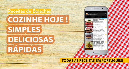 Android application Receitas De Bolachas screenshort