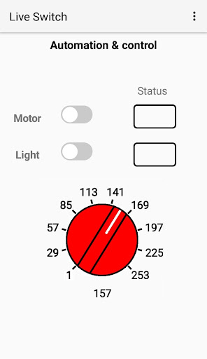 Android application Live Switch screenshort