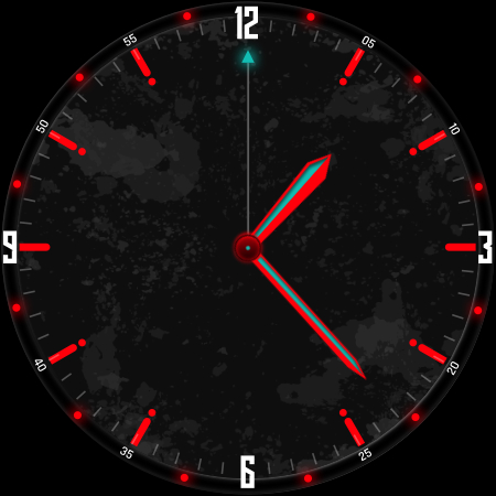 Screenshot of Blood Moon Watch Face