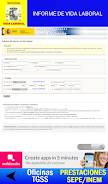 VIDA LABORAL Tutorial screenshot 1