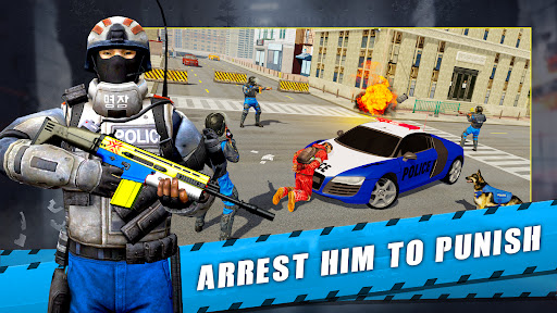 Android application Police Shootout FPS: Gun Games screenshort