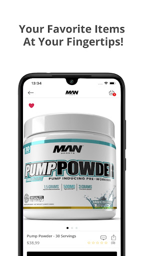 MAN Sports Supplements Screen 3