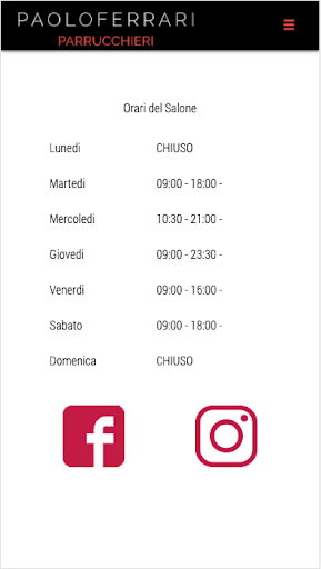 Paolo Ferrari Parrucchieri Screen 3
