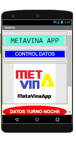 APP METAVINA Screen 2