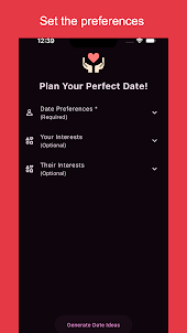 Romantic Date Planner AI