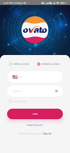 Ovato Wallet Screen 2