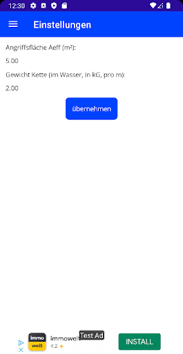 Ankerlänge Screen 2