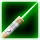color laser flashlight simulation game icon